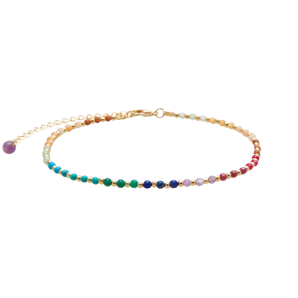 2mm Healing Anklets - LotusAndLuna