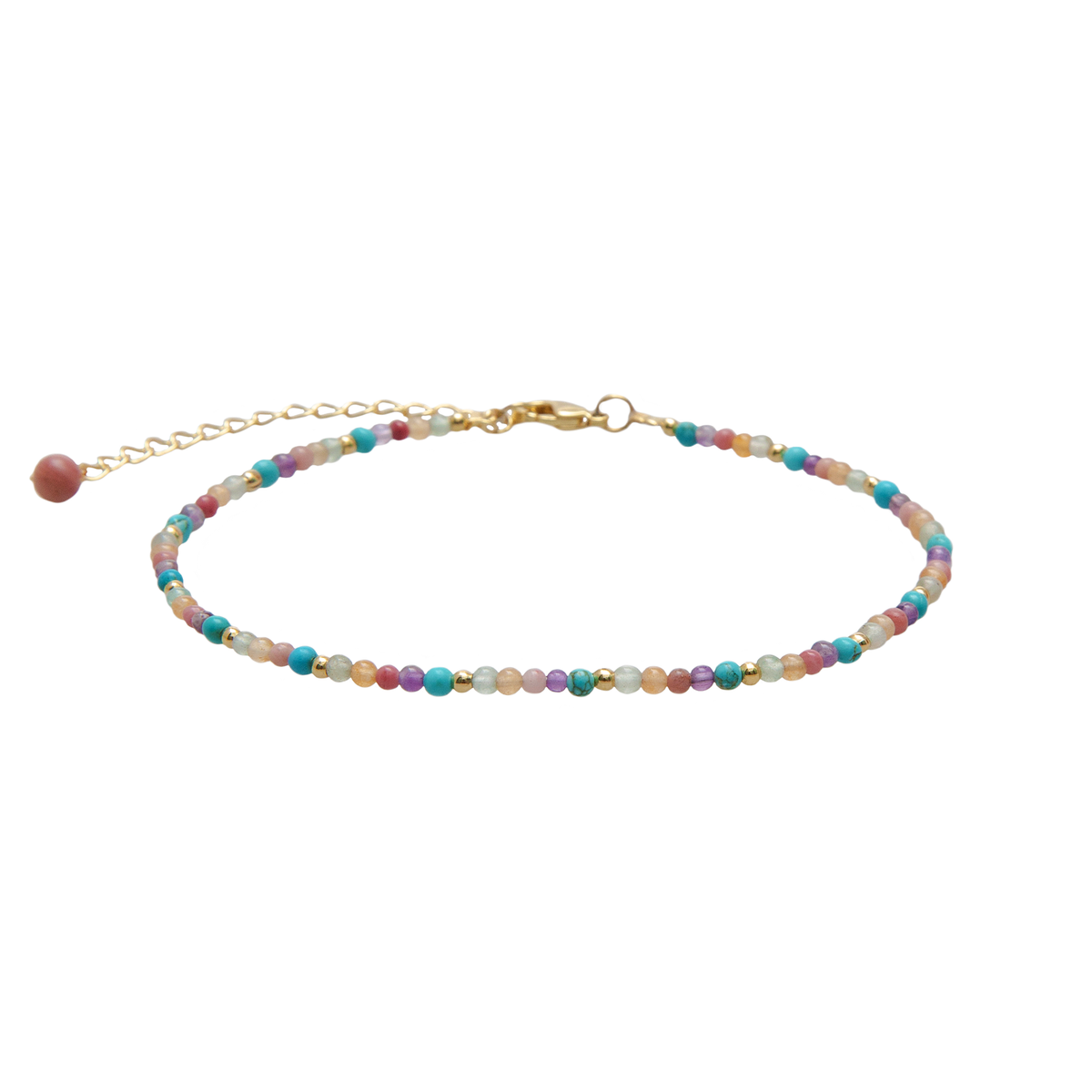 Vibrant Spirit Healing 2mm Anklet