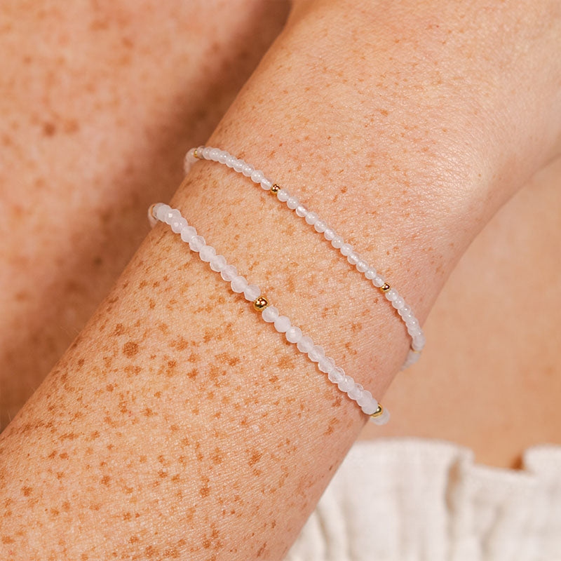 Love 3mm Metal Accent Bracelet