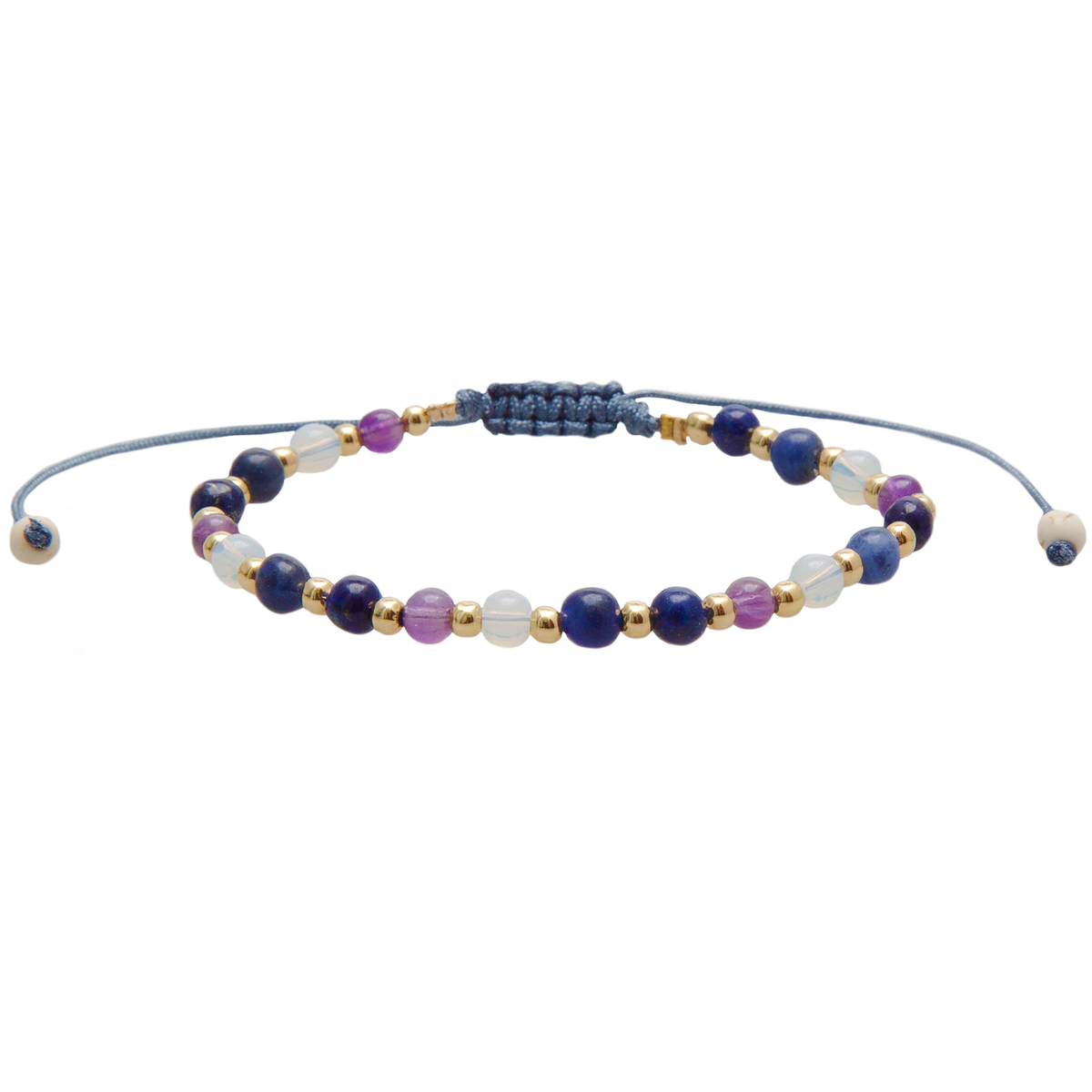 Master Manifestor 4mm + 2mm Healing Bracelet Stack