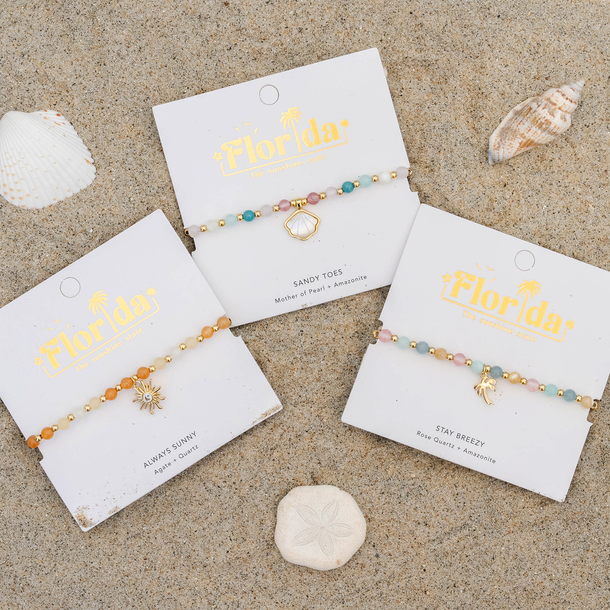 Florida Sandy Toes Bracelet