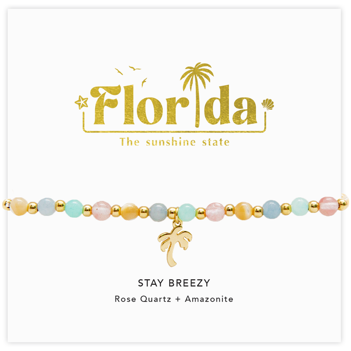 Florida Stay Breezy Bracelet