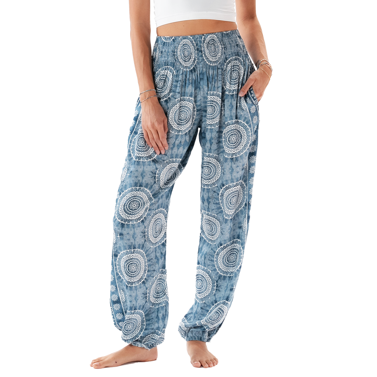 Tidal Harem Pants - LotusAndLuna