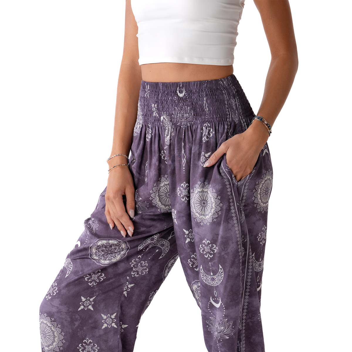 Mystic Plum Harem Pants