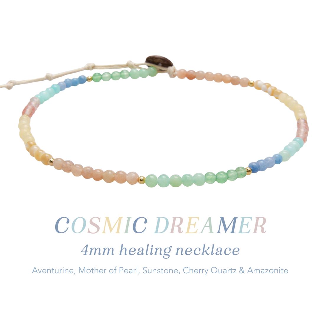 Cosmic Dreamer 4mm Healing Necklace