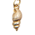 Whale's Tail Charm Necklace--seashell